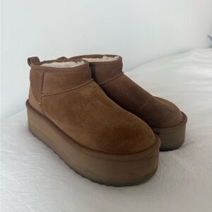 Ugg Platform Ultra Mini Chestnut